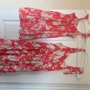 Mom and daughter dresses